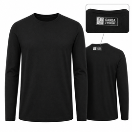 TETRYCY longsleeve 'GARDA Z POKORY' - czarny