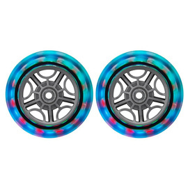 Kółka przednie do hulajnogi GLOBBER 526-009 121mm 2szt. LED