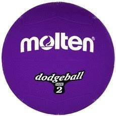 DB2-V Piłka gumowa Molten dodgeball size 2