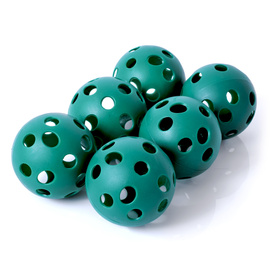 Piłki do unihokeja VPPB-S70S6 G - zielone 6 szt.