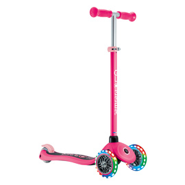 Hulajnoga trójkołowa Globber PRIMO LIGHTS Fuchsia (423-611-4)