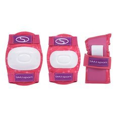 Ochraniacze dla dzieci, komplet CR-600 różowe