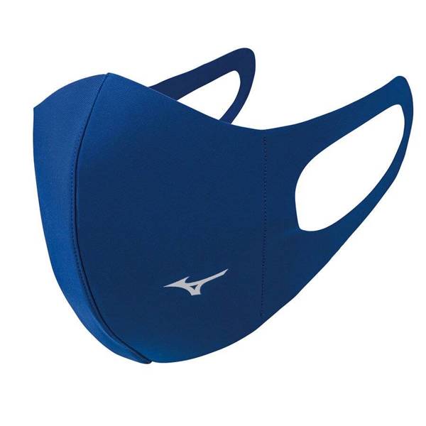 Maseczka sportowa Mizuno Face Cover J2GW055M27 niebieska