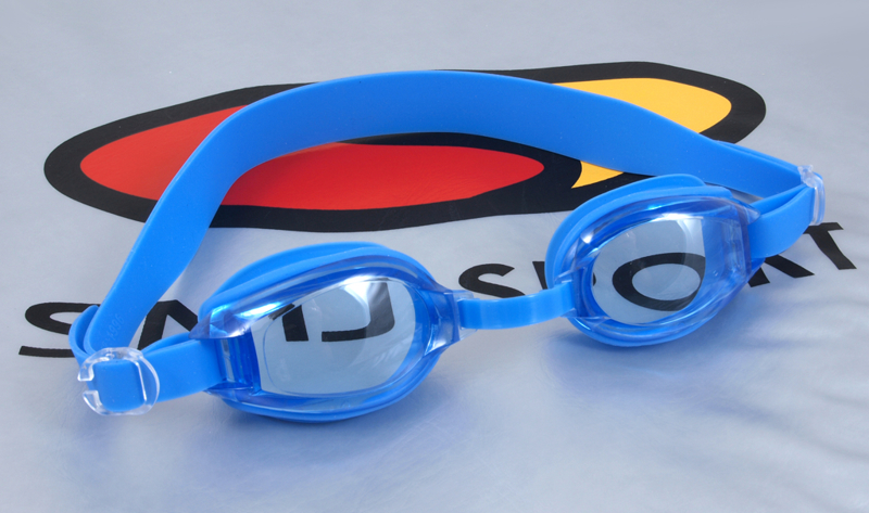 Okularki pływackie SMJ Sport G-300 Jr. niebiesko-niebieskie