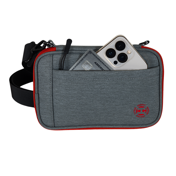 Pokrowiec na rzutki Harrows SMART CASE 6 XL grey/red