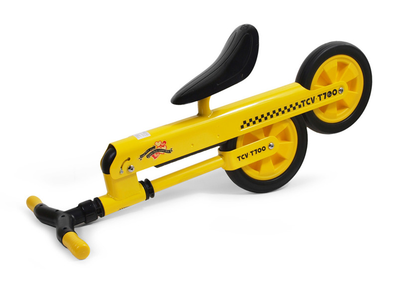 Rowerek biegowy składany TCV-T700 żółty