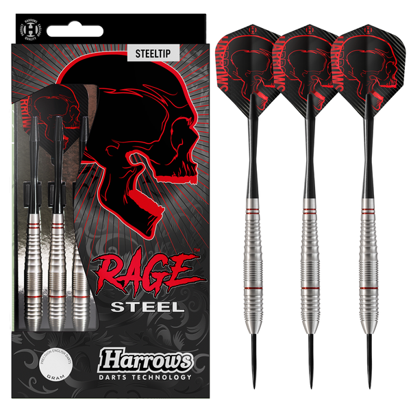 Rzutki Harrows RAGE STEEL steeltip