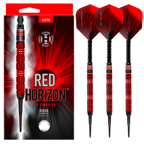 Rzutki Harrows RED HORIZON 90% softip