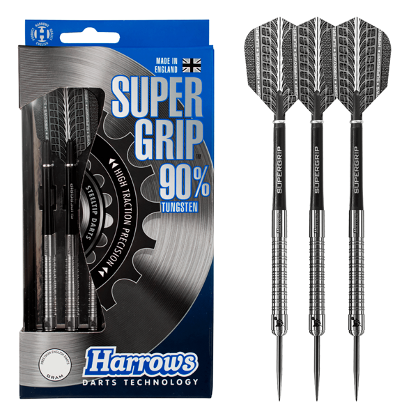 Rzutki Harrows SUPERGRIP 90% Steeltip